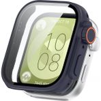 Huawei Watch Fit 3 Ten Apple Watch Ultra 49MM Kasa Dönüştürücü ve Ekran Koruyucu - Lacivert