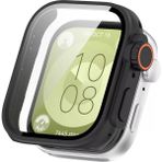 Huawei Watch Fit 3 Ten Apple Watch Ultra 49MM Kasa Dönüştürücü ve Ekran Koruyucu - Siyah