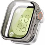 Huawei Watch Fit 3 Ten Apple Watch Ultra 49MM Kasa Dönüştürücü ve Ekran Koruyucu - Titanyum