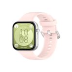 HUAWEI WATCH FIT 3 Uyumlu Akıllı Bileklik Silikon Kayış Kordon Pembe