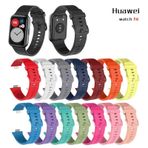 Huawei Watch Fit Kordon Silikon Bileklik Kopçaklı Kordon 43