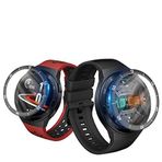 Huawei Watch GT 2E 46mm Sport ile uyumlu Full Ekran Nano Saat Koruyucu Siyah