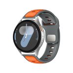 Huawei Watch Gt 3/4/5/6 Pro 46Mm Ultimate Se Elite Kordon Oval Silikon Desen Renkli Band 135