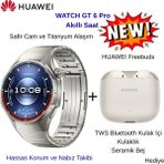 Huaweı Watch Gt 6 Pro Akıllı Saat +Huawei Freebuds Tws Bluetooth Kulak Içi Kulaklık - 46 mm - Titanyum