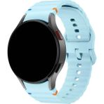 Huawei Watch Gt Gt2 Gt3 Gt4 42MM - Honor Magic 2 Uyumlu 20MM Spor Silikon Kordon Kayış - Huawei 20mm - Mavi