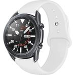 Huawei Watch GT GT2 GT3 GT4 GT5 42mm/Honor Magic 2 Kordon Silikon Spor Kordon - Beyaz - Huw 20mm