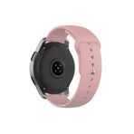 Huawei Watch Gt2 Gt2e Gt2 Pro Gt3 Se Gt3 Pro 46 mm Tam Uyumlu 22 mm Klasik Silikon Kordon Pudra