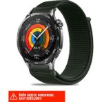 Huawei Watch Gt2 Pro / Gt3 / Gt3 Pro / Gt4 / Gt5 / Gt5 Pro / Gt6 / Gt6 Pro 46mm Uyumlu Kordon 22mm - Koyu Yeşil - Huawei Watch Gt2 / Gt2 Pro / Gt3 / Gt3 Pro / Gt4 / Gt5 / Gt5 Pro