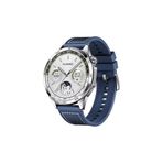 Huawei Watch Gt2e Gt2 Pro Gt3 Se Elite Gt3Pro Gt4 46mm Uyumlu Dikiş Desenli 22 mm Jazzy Spor Kordon Lacivert