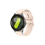Huawei Watch Gt3 42mm Elegant – Active İle Uyumlu (20 Mm) Dalgalı Dikiş Detaylı Silikon Saat Kordonu Pembe 42 mm
