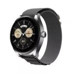 Huawei Watch Gt3 Elite-Active 46Mm-Gt3 Pro-Gt3 Se 22Mm Uyumlu Frost Alpine Loop Kordon Siyah