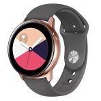 Huawei Watch Gt3 Elite-Active 46Mm-Gt3 Pro-Gt3 Se 22Mm Uyumlu Purelux Soft Silikon Kordon Koyu Gri