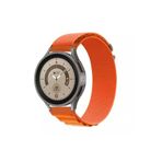 Huawei Watch Gt3 Se - Gt3 Pro - Gt2 Pro- Gt2 46 Mm Tam Uyumlu 22 Mm Alpine Kumaş Kordon Orange