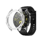 Huawei Watch Gt4 46MM Uyumlu Kasa Ekran Koruyucu 360 Tam Koruma Kılıf Kapak - Şeffaf