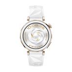 Huawei Watch GT5 Pro 42mm Seramik Kasa Silikon Kayış Beyaz Akıllı Saat
