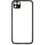 Huawei Y5P Kılıf Montreal Silikon Kapak - Siyah - 1 - Renkli