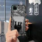 Huawei Y5P/Honor 9S için Lulumi-Telefon Kılıfı, Telefon Kılıfı Telefon Kapağı Arka Kapak Cep Telefonu Kapağı Grafiti Moda Tasarımı TPU Karikatür Sevimli Kapak Koruyucu Kirlenmeye Dayanıklı