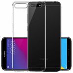 Huawei Y6 2018 Ultra Ince Silikon Kapak 0.2 mm Şeffaf Cep Telefonu Kılıfı
