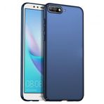 Huawei Y6 2018 Uyumlu Sert Rubber Silikon Kılıf (Mavi)