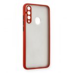 Huawei Y6P Kılıf Montreal Buzlu Kamera Korumalı Silikon Kılıf