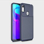 Huawei Y6S 2019 Kılıf Karbon Görünümlü Silikon Zipax-Zr-Negro