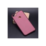 Huawei Y7 2018 Kılıf Esnek Yapılı Ince Slim Silikon Kapak Ryc/premier - Bordo