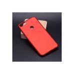 Huawei Y7 2018 Kılıf Esnek Yapılı Ince Slim Silikon Kapak Ryc/premier - Kırmızı