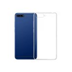 Huawei Y7 2018 Şeffaf Kılıf Yumuşak İnce Tasarımlı Kapak Süper