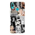 Huawei Y7 2019 İle Uyumlu Siyah Blonde Legend Desenli Silikon Kılıf