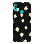 Huawei Y7 2019 İle Uyumlu Siyah Sunny Dots Desenli Silikon Kılıf
