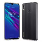 Huawei Y7 2019 Kılıf Uyumlu Darbeye Dayanıklı 2.0 Mm İnce Şeffaf Silikon Kapak