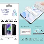 Huawei Y7 2019 Nano Ekran Koruyucu İnce Esnek Mat Hayalet