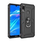 Huawei Y7 2019 Yüzüklü Tank Kılıf Siyah