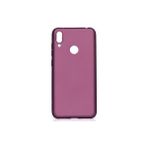 Huawei Y7 Prime 2019 Kılıf Esnek ve Soft Silikon Kapak Lupsy Kapak - Erik Rengi