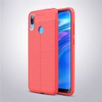 Huawei Y7 Prime 2019 Kılıf Focus Derili Kamera Korumalı Silikon Kılıf