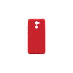 Huawei Y7 Prime Kılıf Esnek ve Soft Silikon Kapak Lupsy Kapak - Red