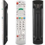 Huayu Ayt Panasonic RM-D1170 Tx L42ET5 Tx L32X5E Tx P50G20 3D Tuşlu LCD LED Tv Kumanda - Siyah