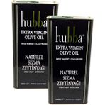 Hubba 2x5 lt Teneke Naturel Sızma Zeytinyağı Erken Hasat & Soğuk Sıkım - 10 lt