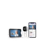 Hubble Nursery Pal Cloud 5"" Hd Wi-fi Dijital Bebek Kamerası + Gece Lambası - Beyaz