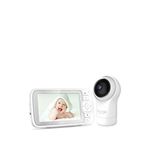 Hubble Nursery View Pro 5"" Dijital Video Bebek Kamerası - Beyaz