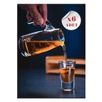HUBBYCHEF 6'lı Boston Shot Bardağı 28ml