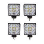 Hubstein Arsvision 16 LED Kare (4 Adet) Off Road Iş Makinası Çalışma Lambası Sis Farı