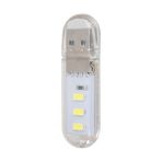Hubstein Hubsten Taşınabilir Mini USB LED Lamba 3 LED Smd 5730 Kamp Stick Ledi