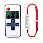 Hubstein Ir Uzaktan Kumandalı Şerit LED Dimmer LED Işık Kontrolü 12V/24