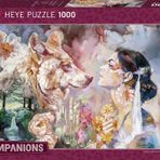 HUCH! Heye Shared River 1000 parçalı yapboz, gümüş