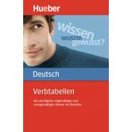 Hueber dictionaries and study-aids: Verbtabellen Deutsch