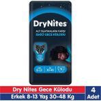 Huggies Drynites Erkek 8-13 Yaş Emici Gece Külodu 30-48 kg 9x4 36 Adet - Çok Renkli - 8 - 10 Yaş