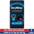 Huggies Drynites Erkek 8-13 Yaş Emici Gece Külodu 30-48 kg 9x5 45 Adet - Çok Renkli - 8 - 10 Yaş