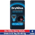 Huggies Drynites Erkek 8-13 Yaş Emici Gece Külodu 30-48 kg 9x6 54 Adet - Çok Renkli - 8 - 10 Yaş