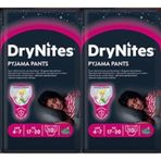 Huggies Drynites Kız 4-7 Yaş 17-30 kg 20 Adet Gece Külot Bezi